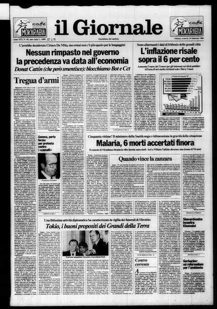 Il giornale : quotidiano del mattino